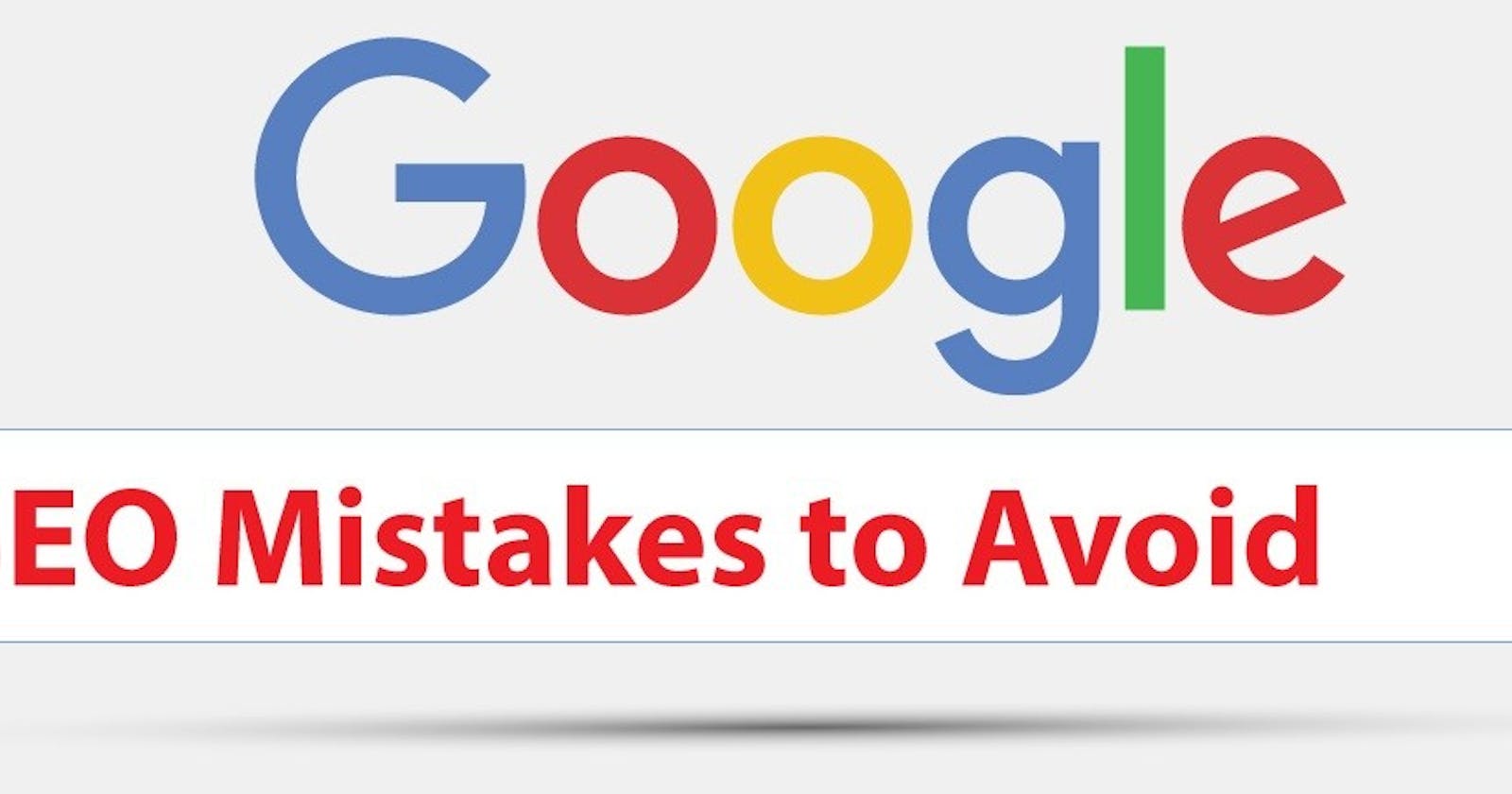 Crack the Code: 5 SEO Mistakes That Could Tank Your Rankings