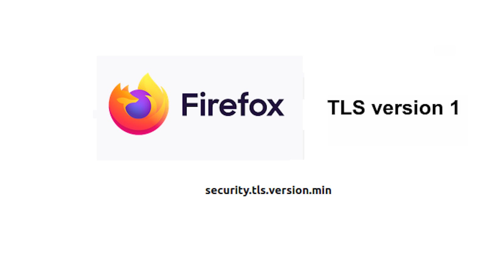 Quick Fix: How to enable TLS version 1 in FireFox