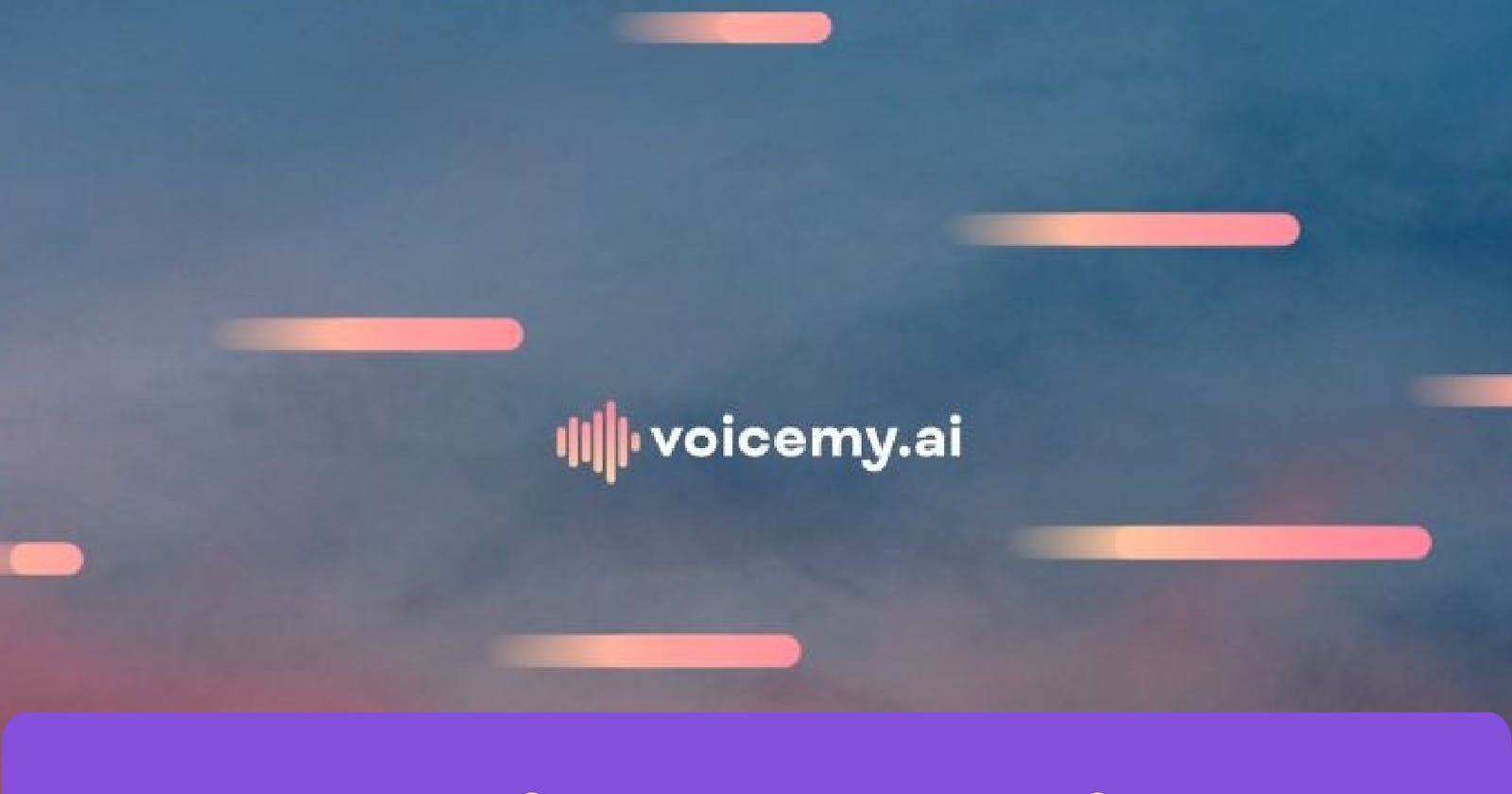 Dive into Voicemy.ia: Create Your AI Voice