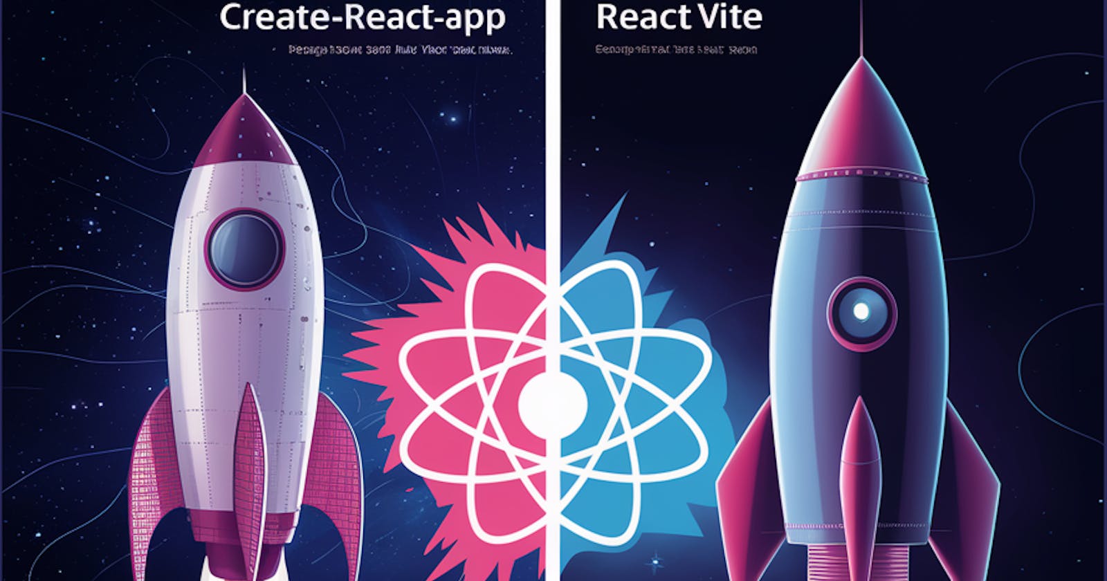 Exploring React Development: A Comparison of Create-React-App and React Vite