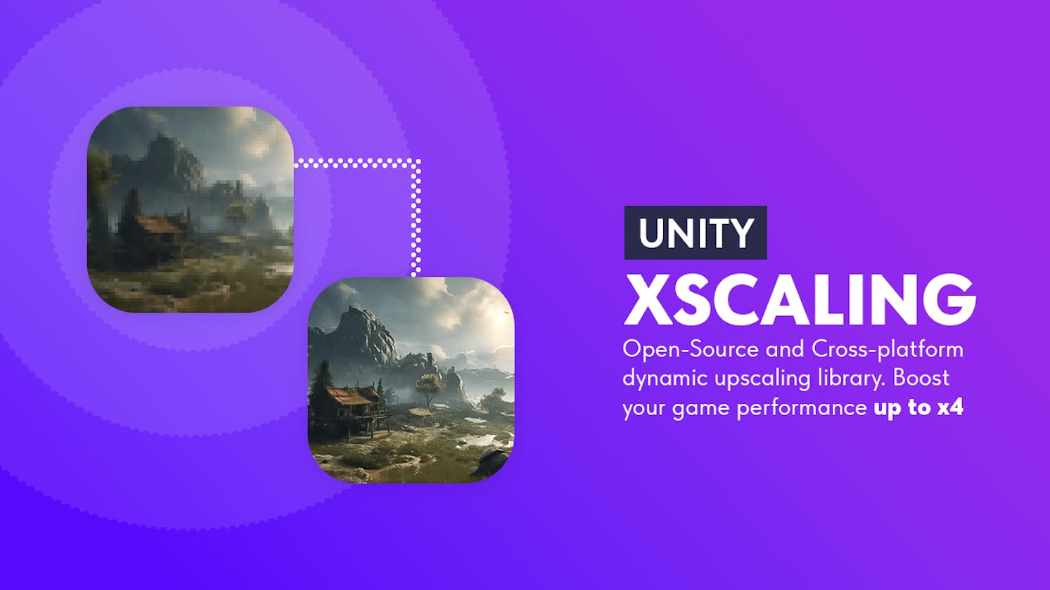 Unity XScaling - A library for Realtime Texture and Rendering Upscaling (Super-Resolution)