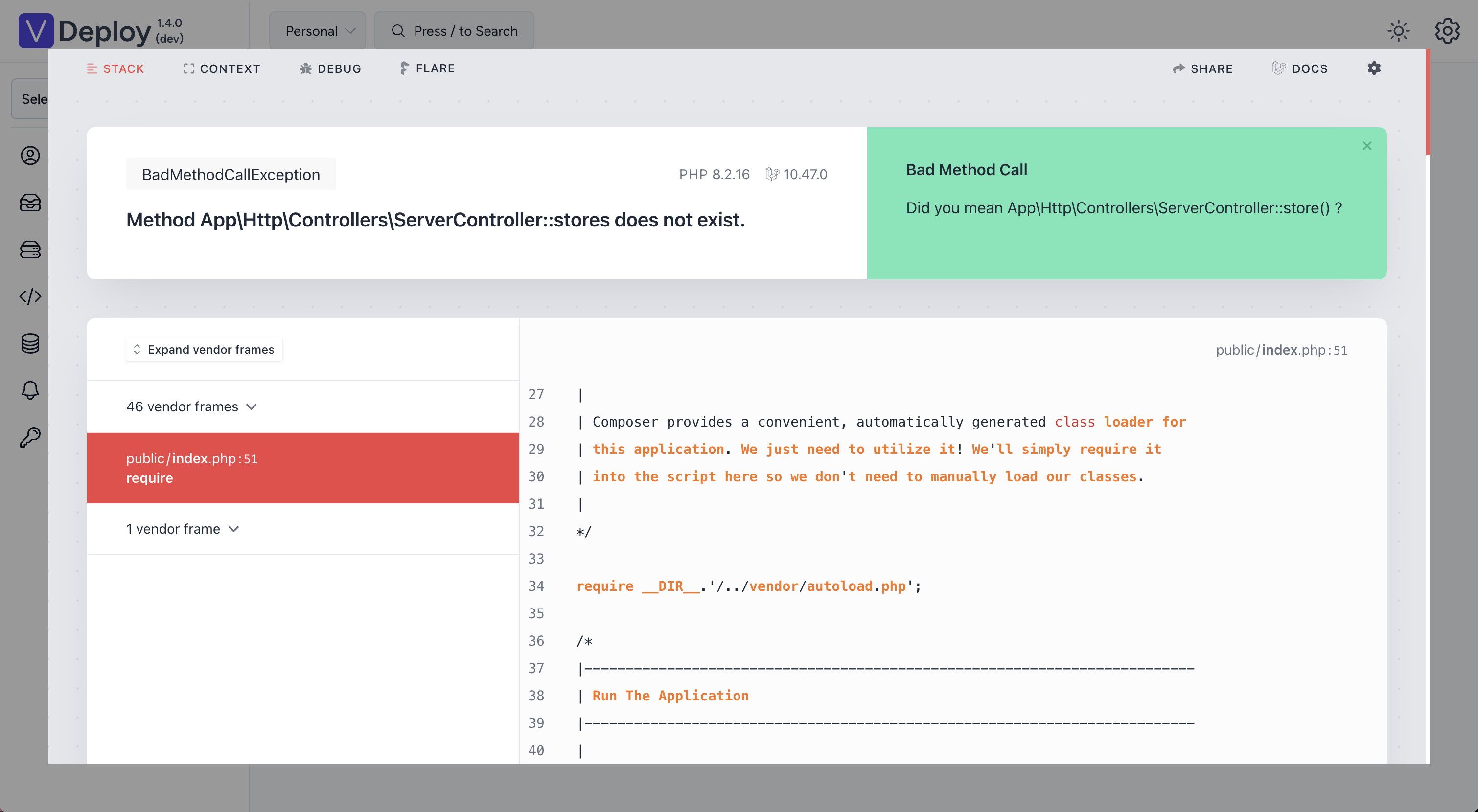 Laravel and HTMX Error Handling