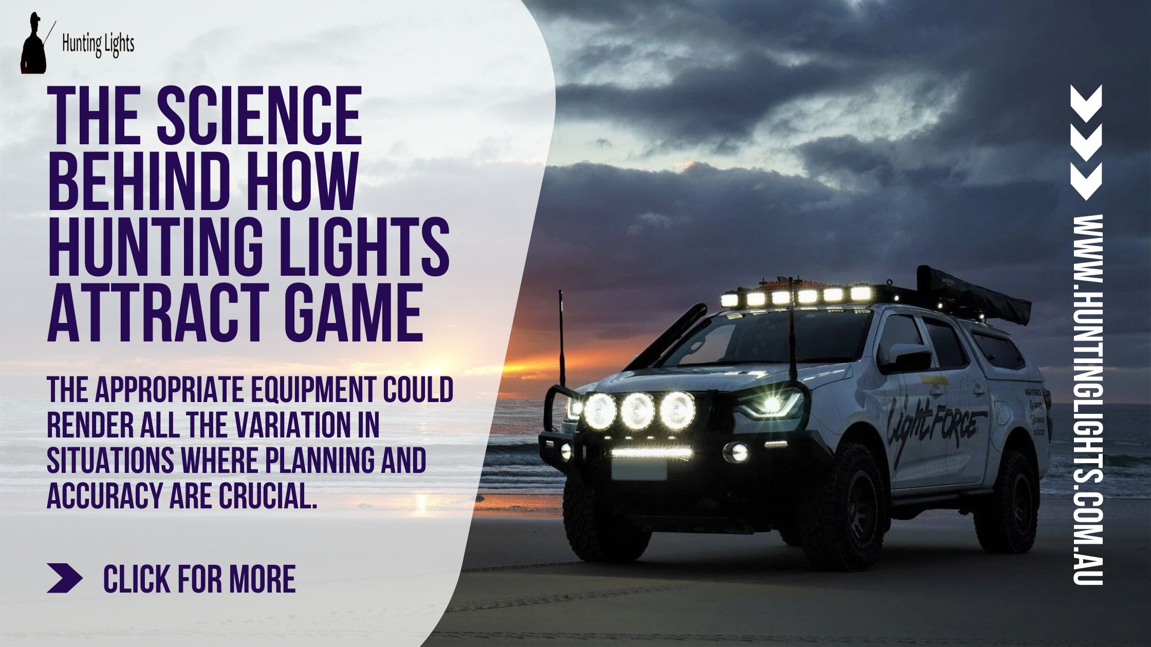 The Science Behind How Hunting Lights Attract Game
