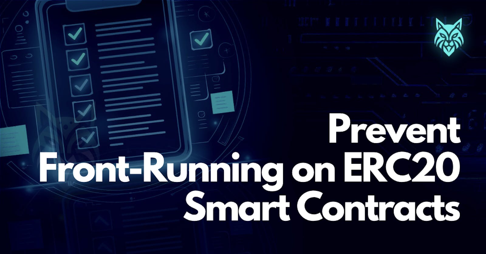 Prevent Front-Running on ERC20 Smart Contracts