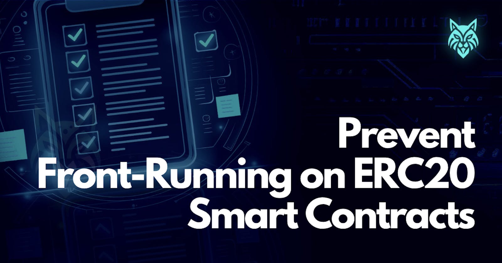 Prevent Front-Running on ERC20 Smart Contracts