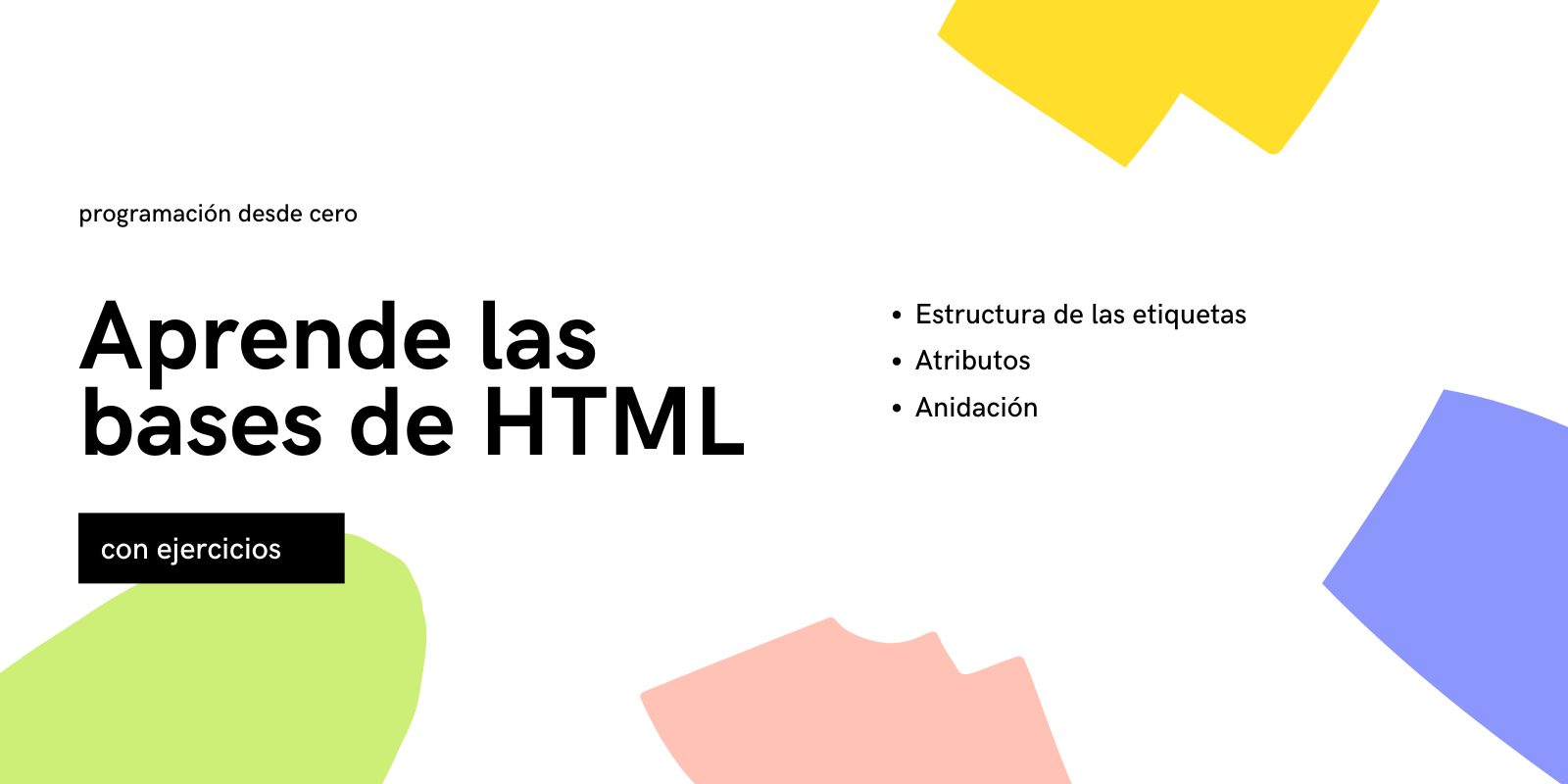Concepto Html Conceptos base de HTML para principiantes