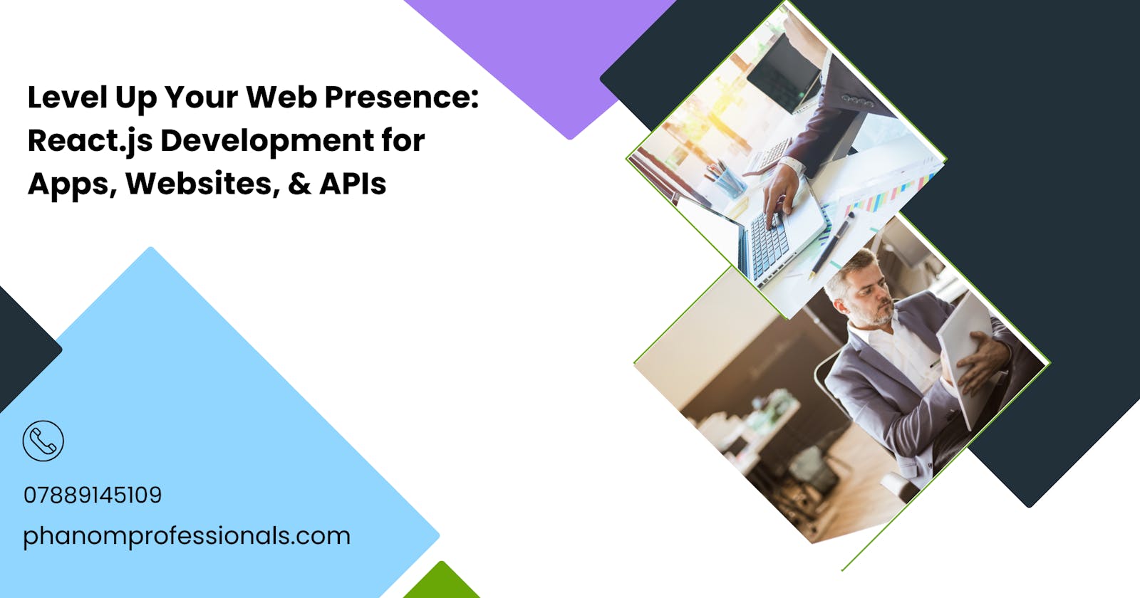 Level Up Your Web Presence: React.js Development for Apps, Websites, & APIs