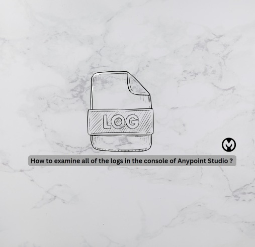 How to view complete logs in the console of Anypoint studio ?