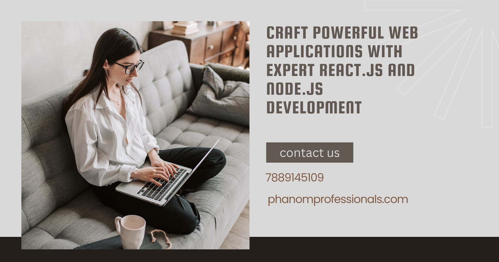 Craft Powerful Web Applications with Expert React.js and Node.js Development