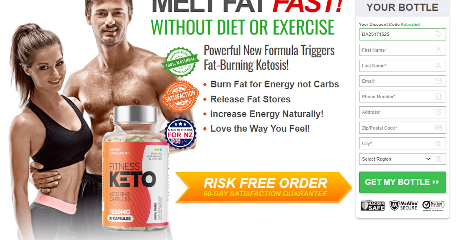 Fitness Keto Capsules New Zealand: Is It Safe Or Effective?