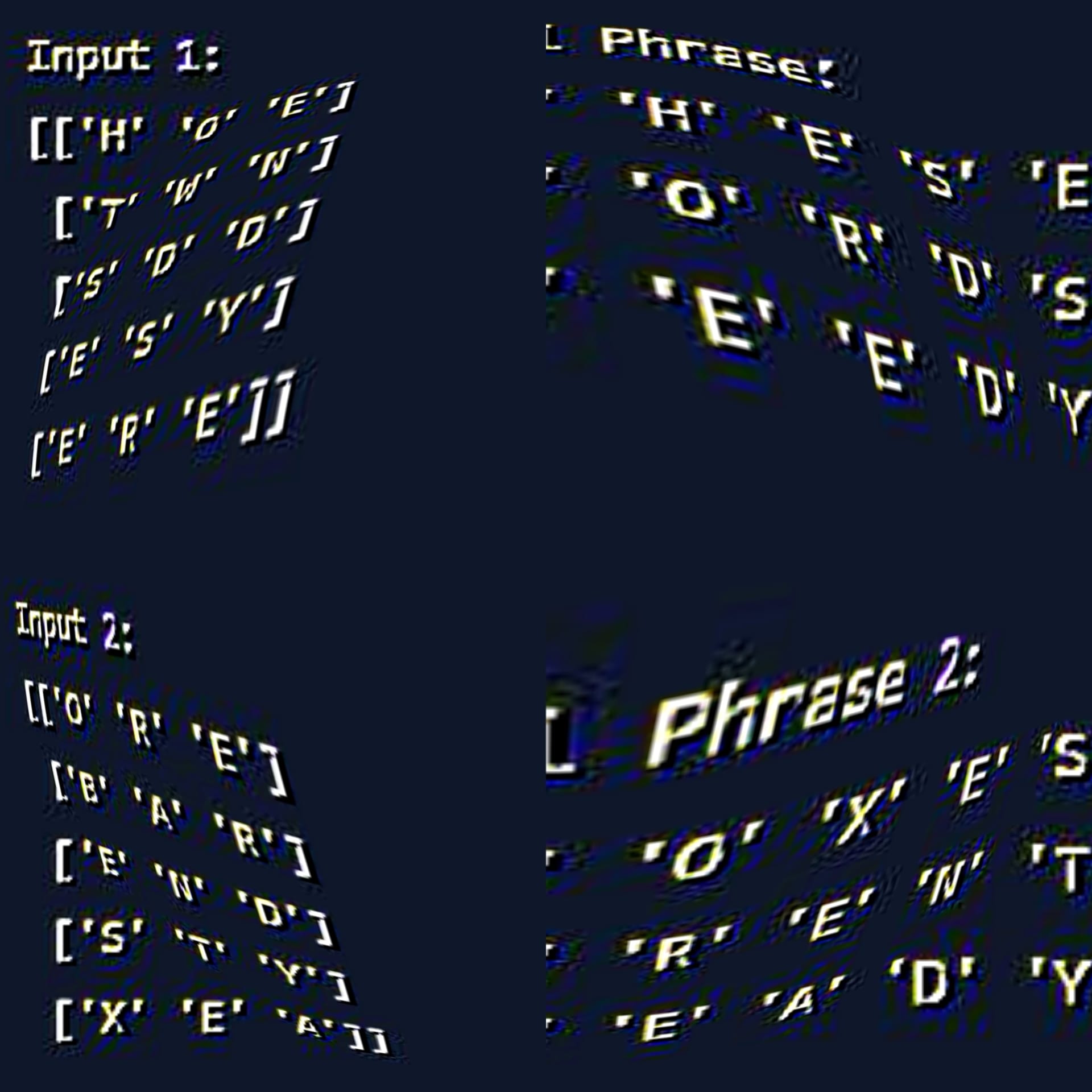 NaPoWriMo x NaPoGenMo 2024 Day 26 : Transposition with Poems