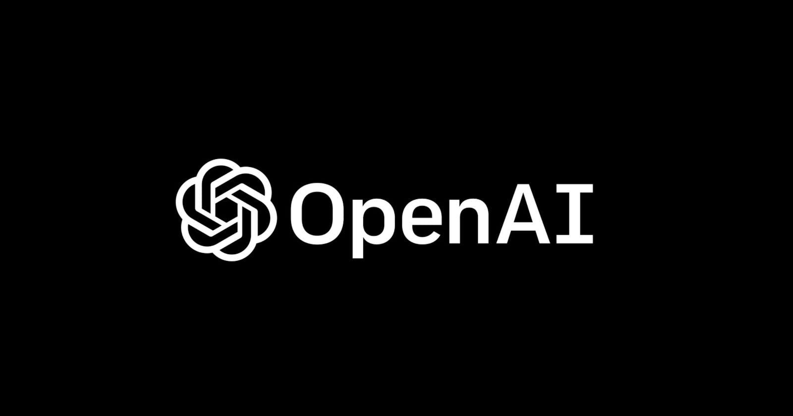 Getting started with open ai via node js
