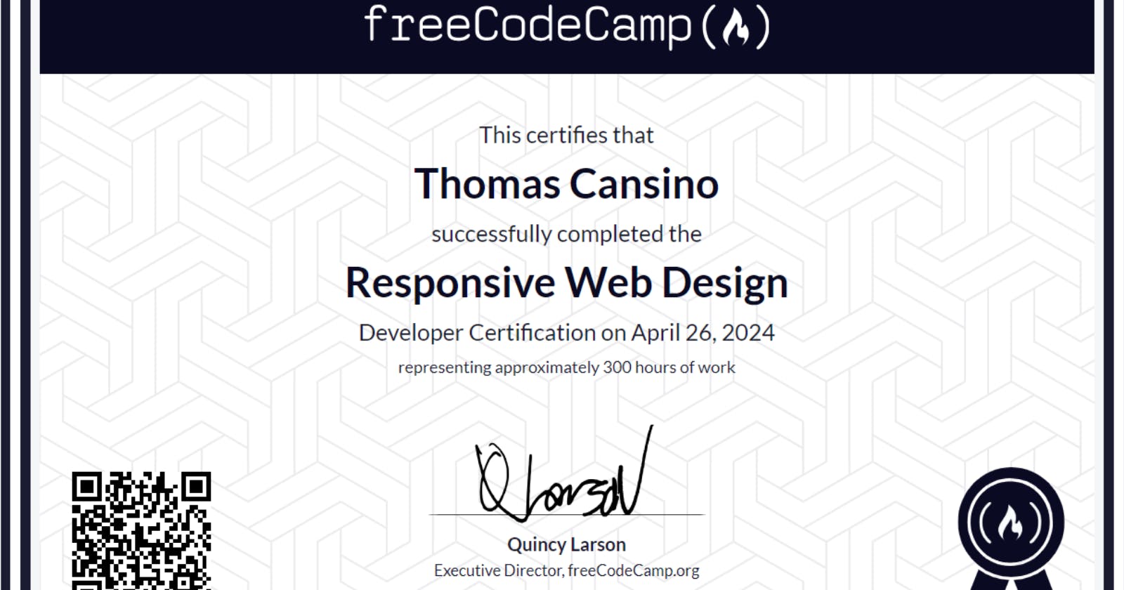[DAY 15-17] I Got My First Web Dev Certification & Started Learning Javascript
