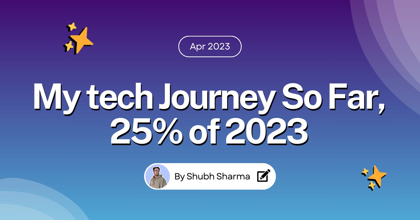 My Tech Journey So Far (25% of 2023)