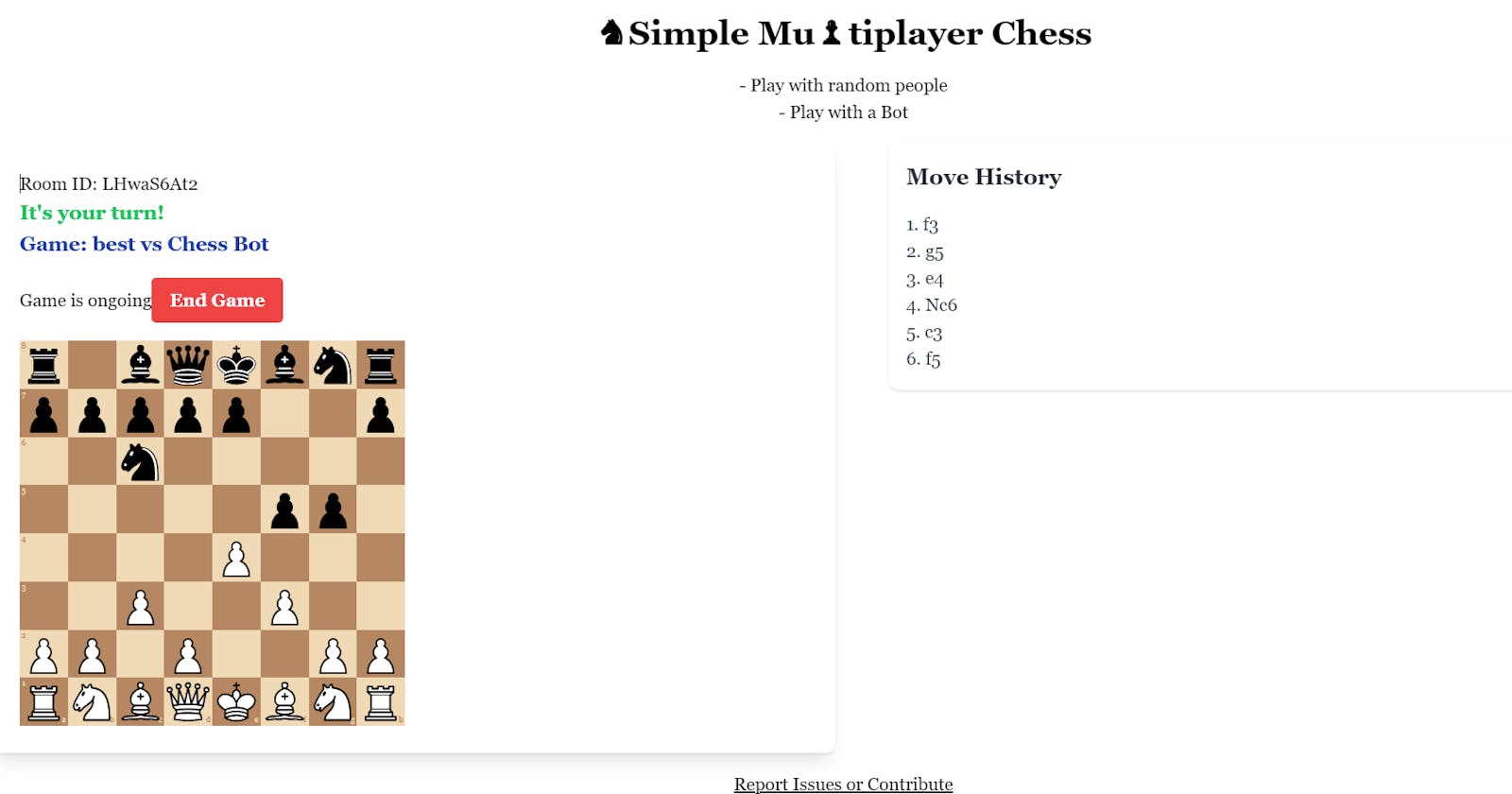4 Problems in writing a clean Chess Multiplayer game in JavaScript.
