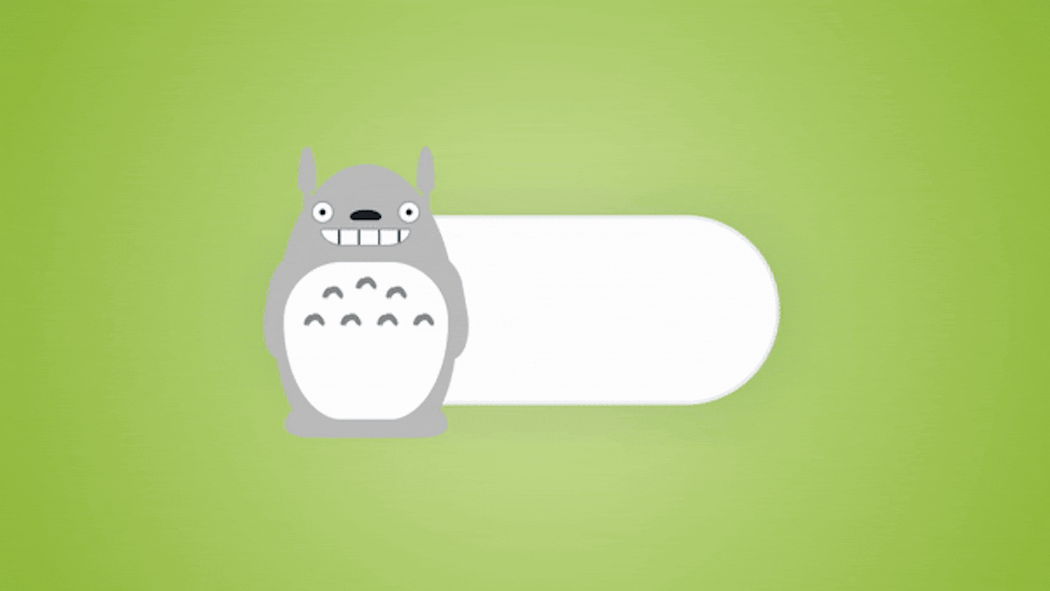 Building a Totoro Toggle Switch Using HTML and CSS