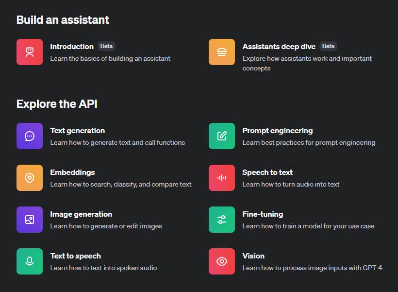 docs overview