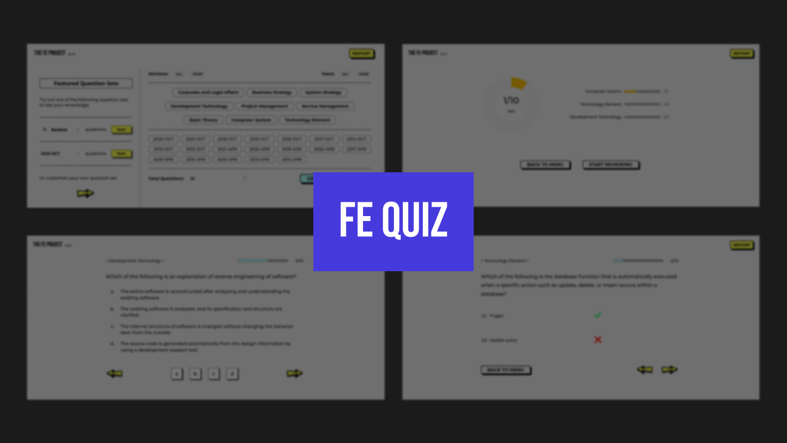 A Quiz App I Built