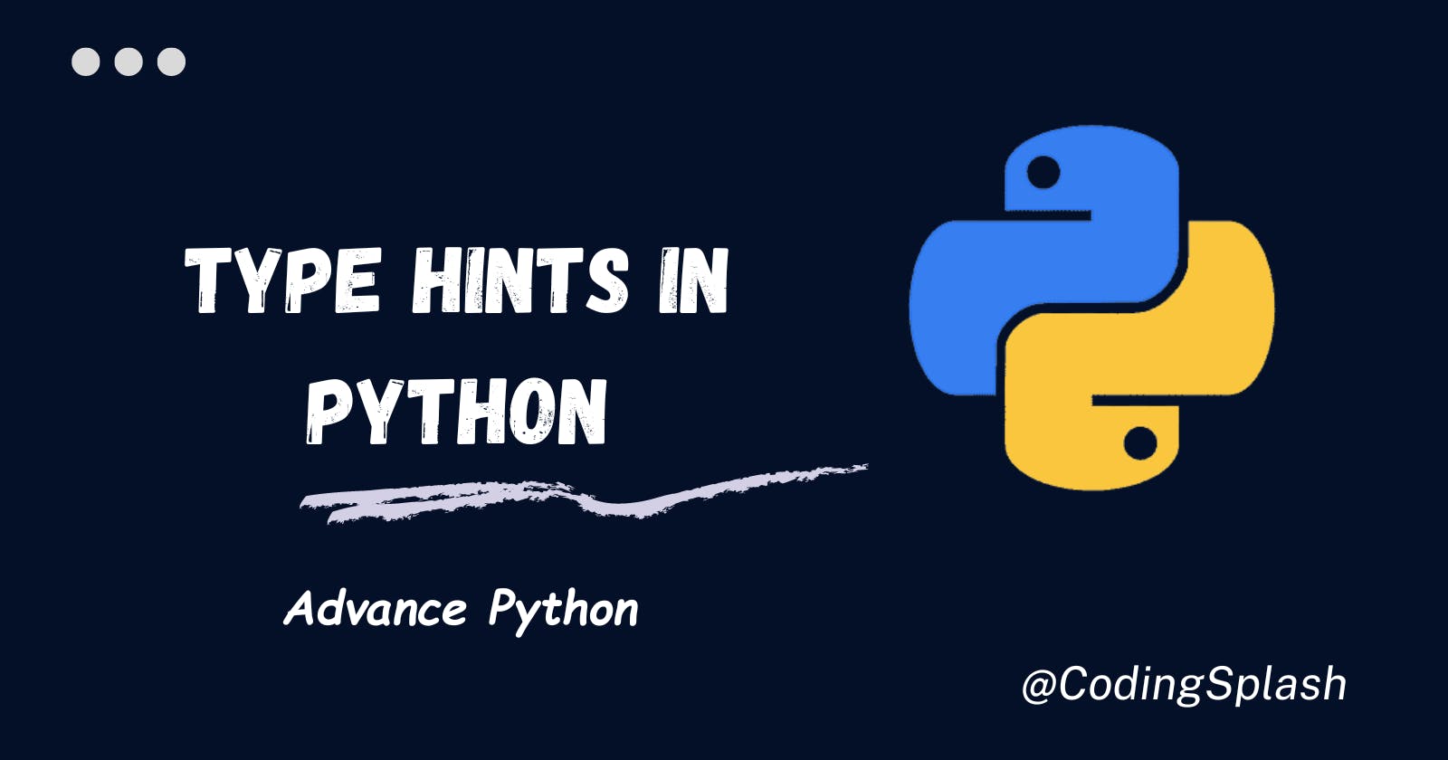 Type Hinting in Python