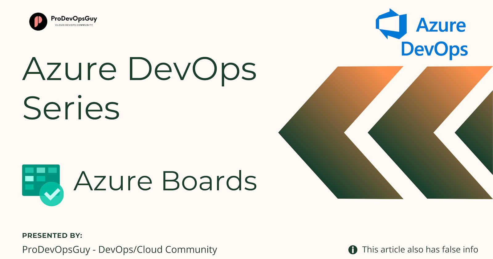 Azure DevOps Series - Azure Boards