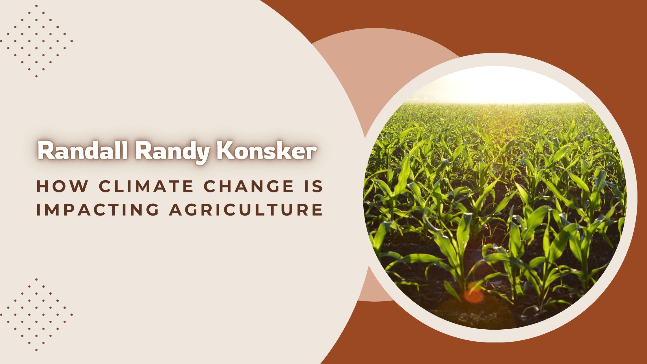 Randall Randy Konsker - How Climate Change is Impacting Agriculture