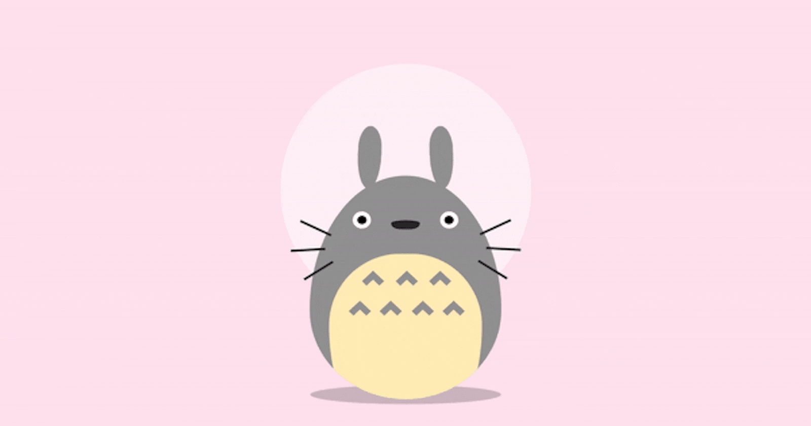 Building an Animated Jumping Totoro Using HTML and CSS