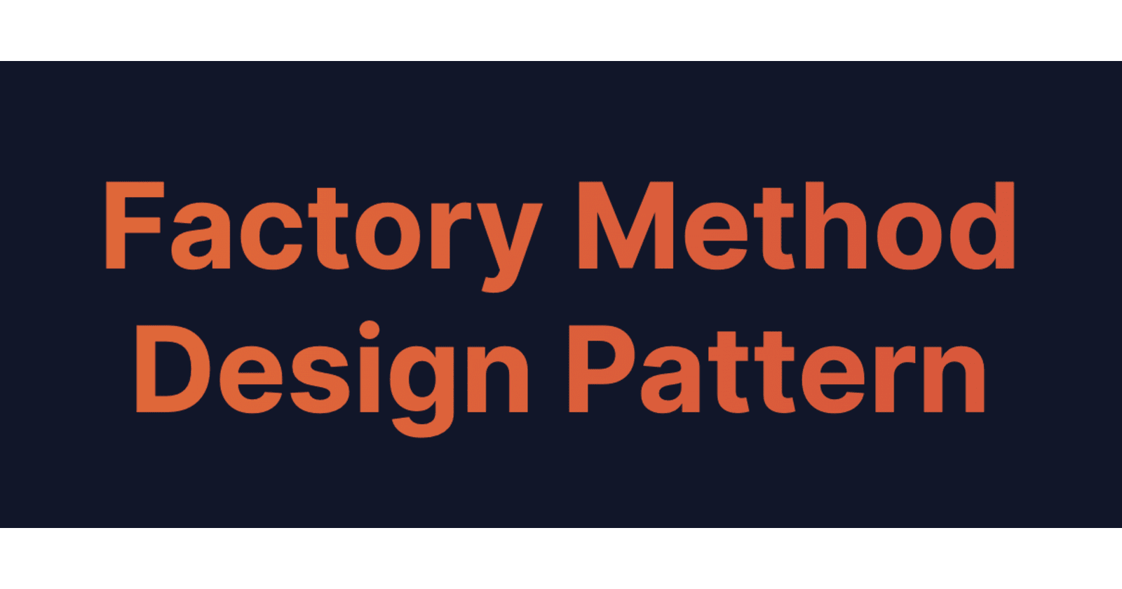 Exploring Factory Method Design Pattern in iOS