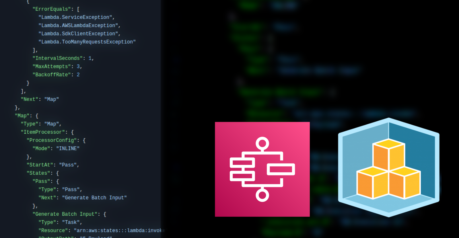 Integrating AWS Step Functions ASL state machine definitions into CDK stacks in Python