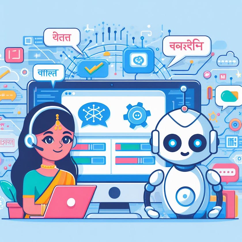 Hindi-Language AI Chatbot for Enterprises Using Qdrant, MLFlow, and LangChain