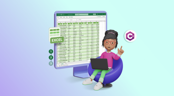 Create Excel Table in Just 3 Steps Using C#