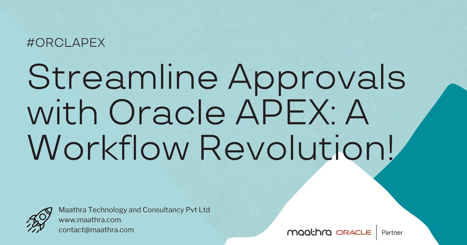 Oracle APEX Use Cases: Streamline Approvals