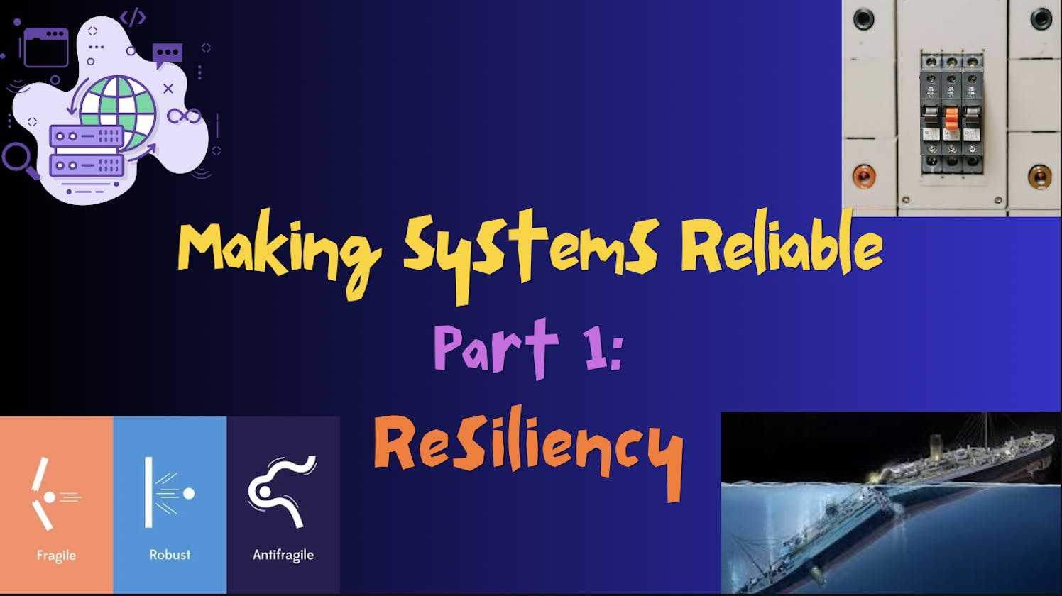 Making Systems Reliable Part 1: Resiliency