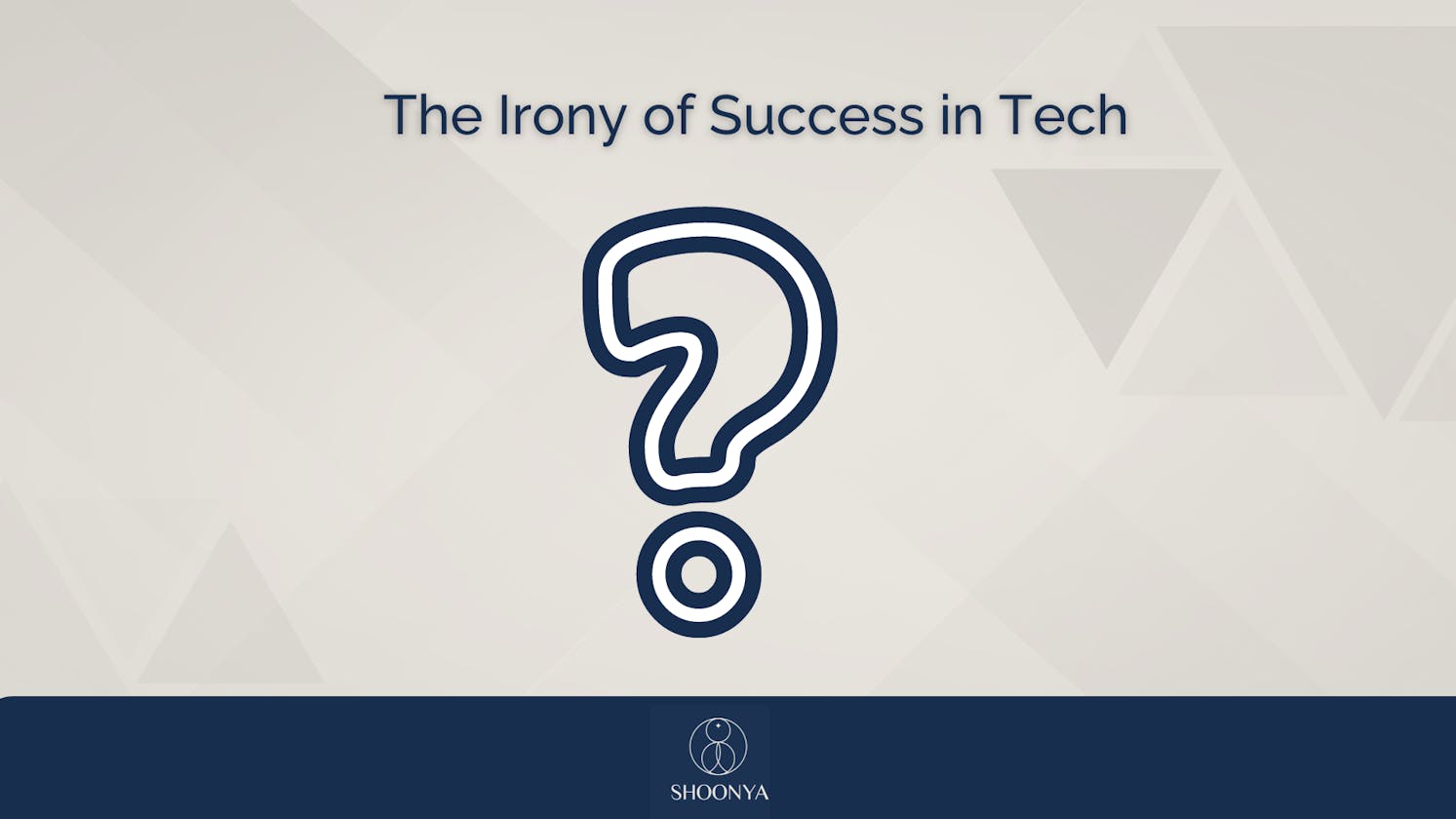 The Irony of Success in Tech: Searching for Fulfilment Beyond the Silicon