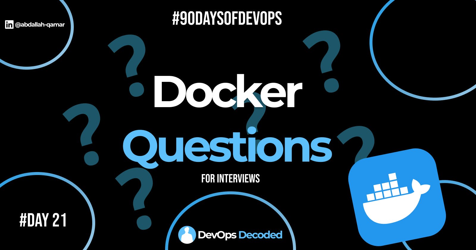 Day 21 : Docker Interview Questions