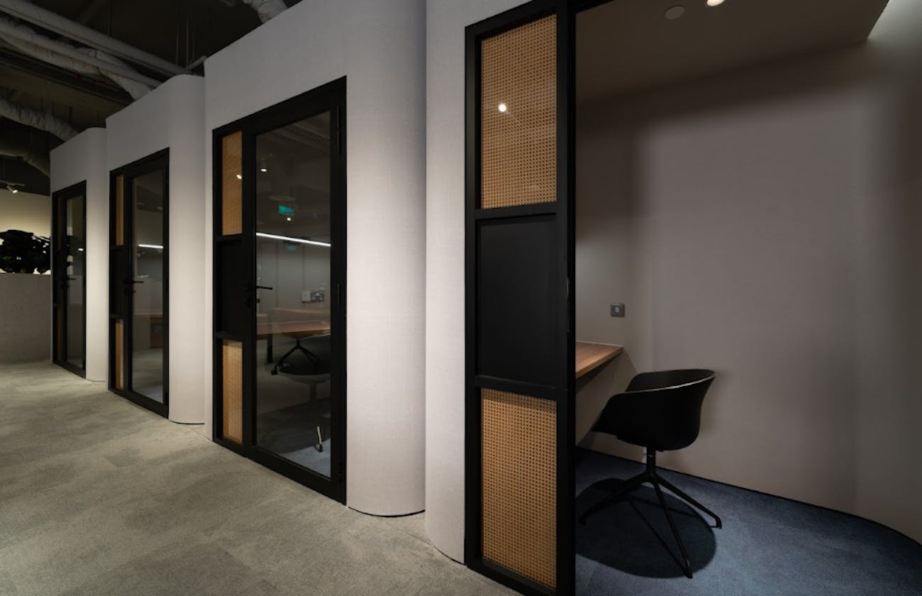 How Staytion Transformed The Space into 
Functional Private Studios