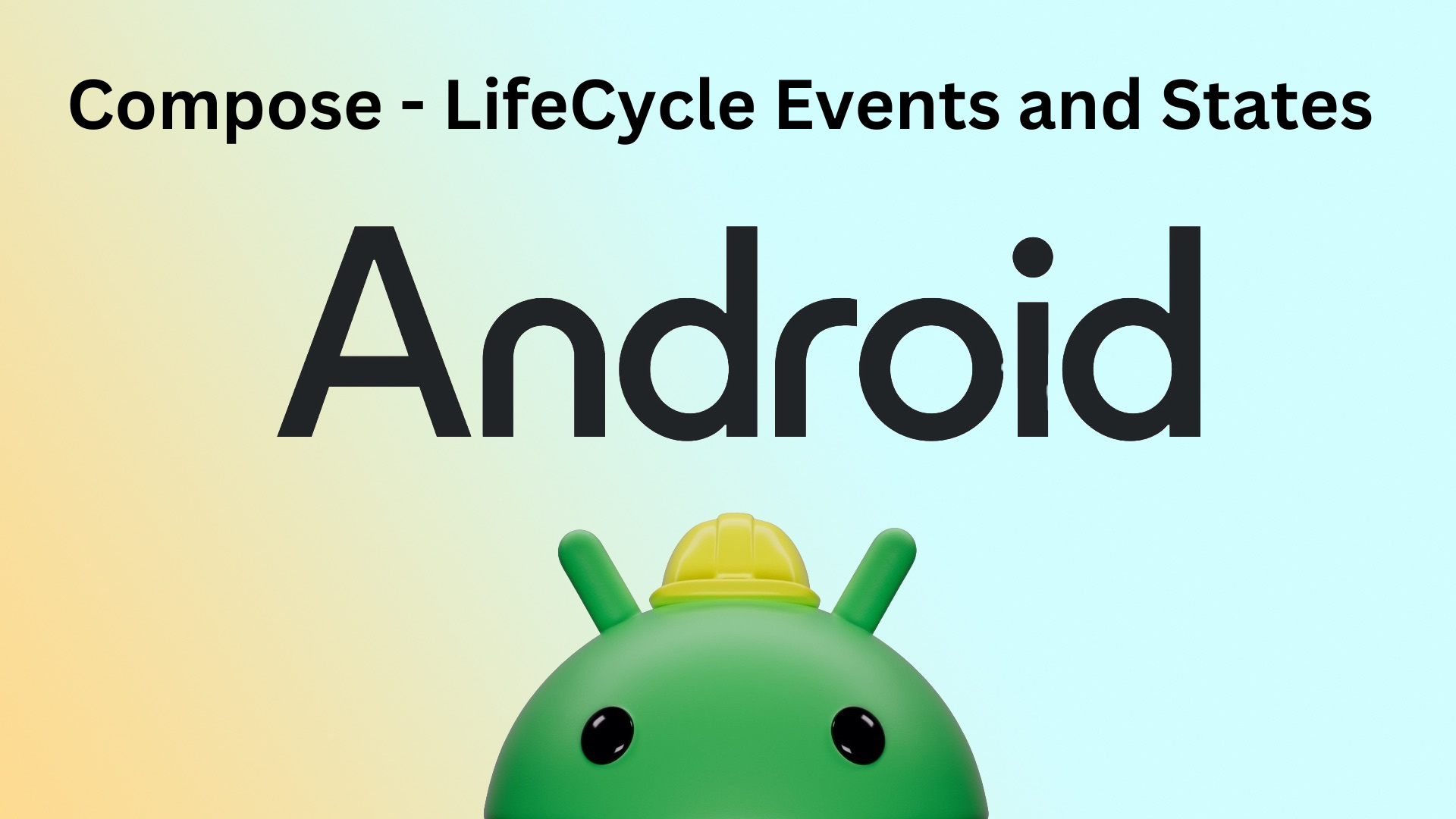 Handle Android Lifecycle methods inside composable function