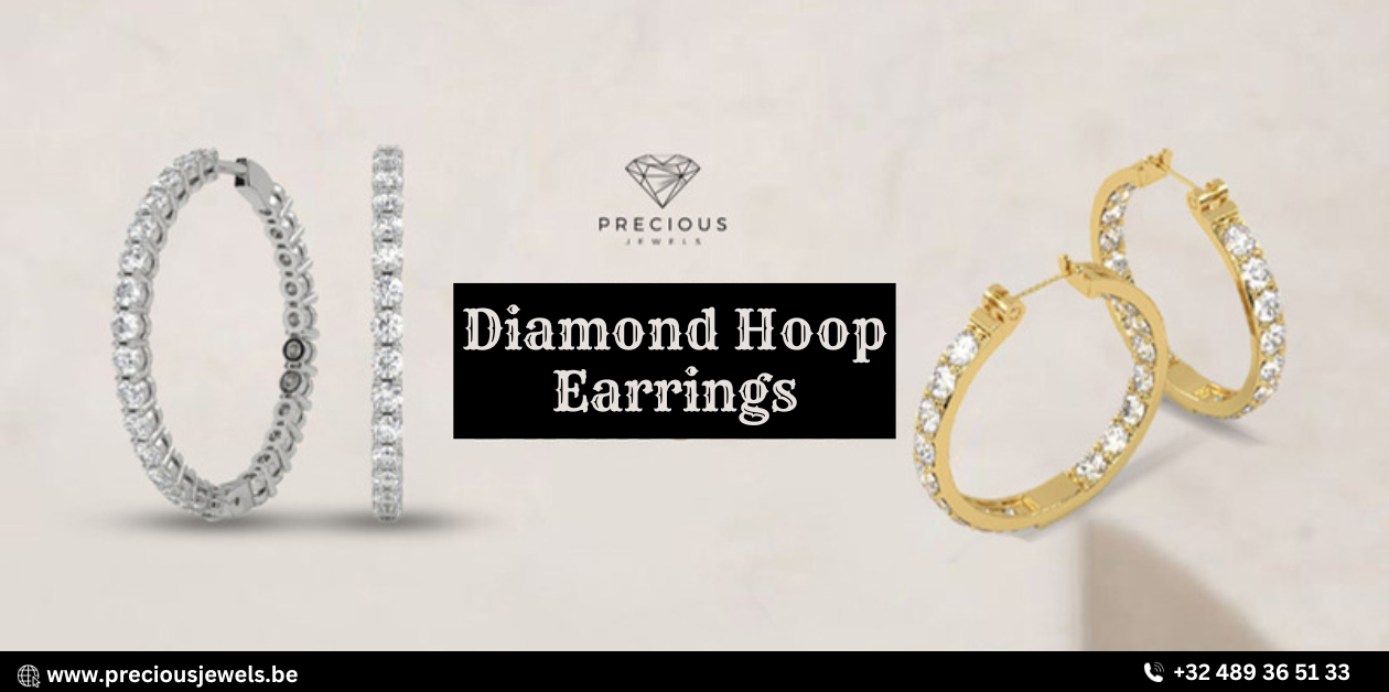 Level Up Your Look: The Power of Statement Diamond Hoop Earrings by Precious Jewels