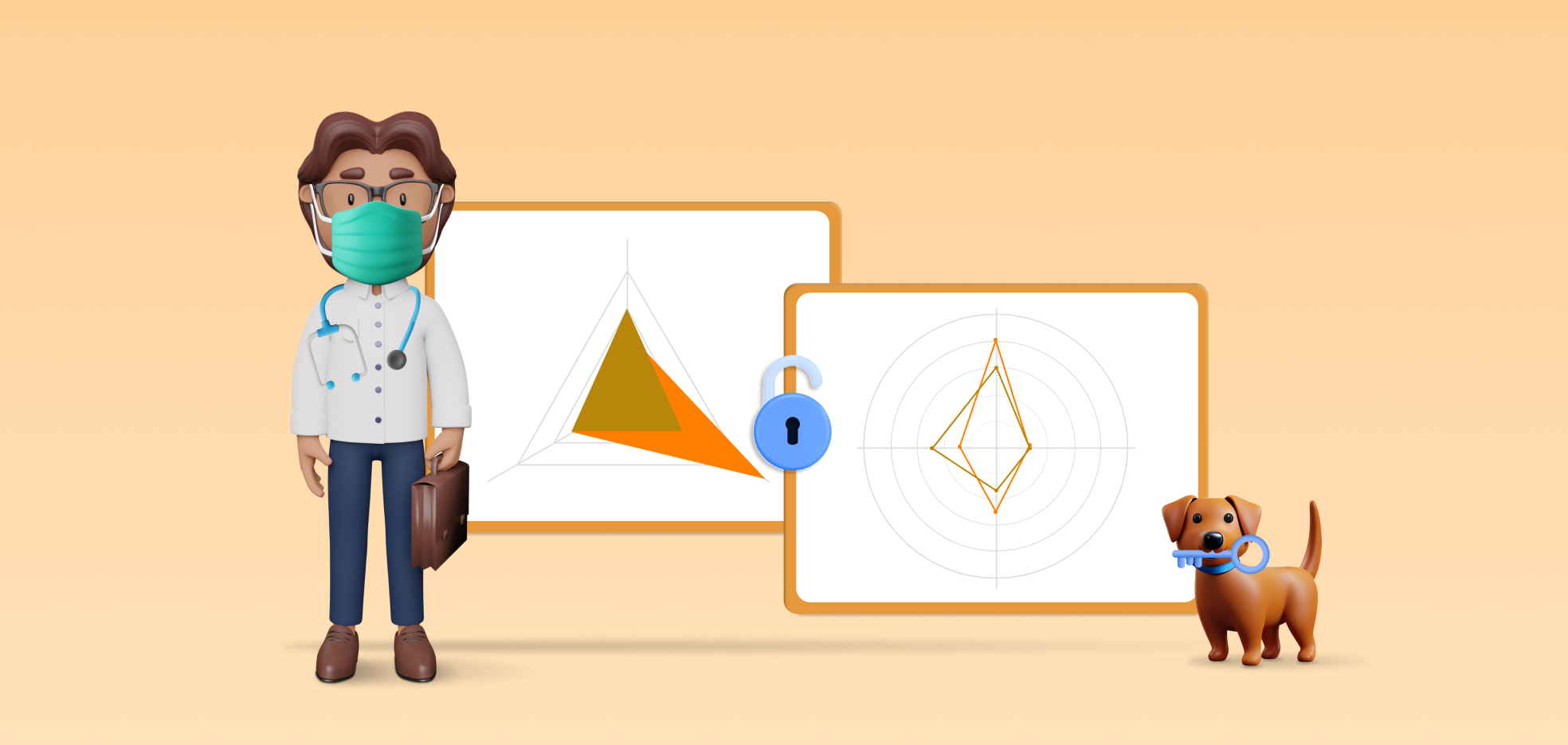 Unlocking Clinical Insights with Radar and Polar Charts in Reporting