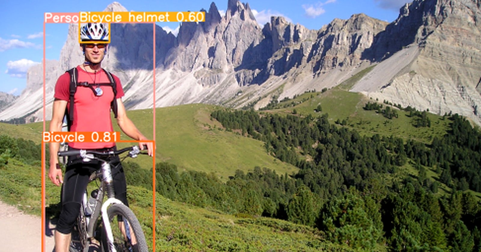 Bicycle helmet detection using YOLOv8 and OpenCV