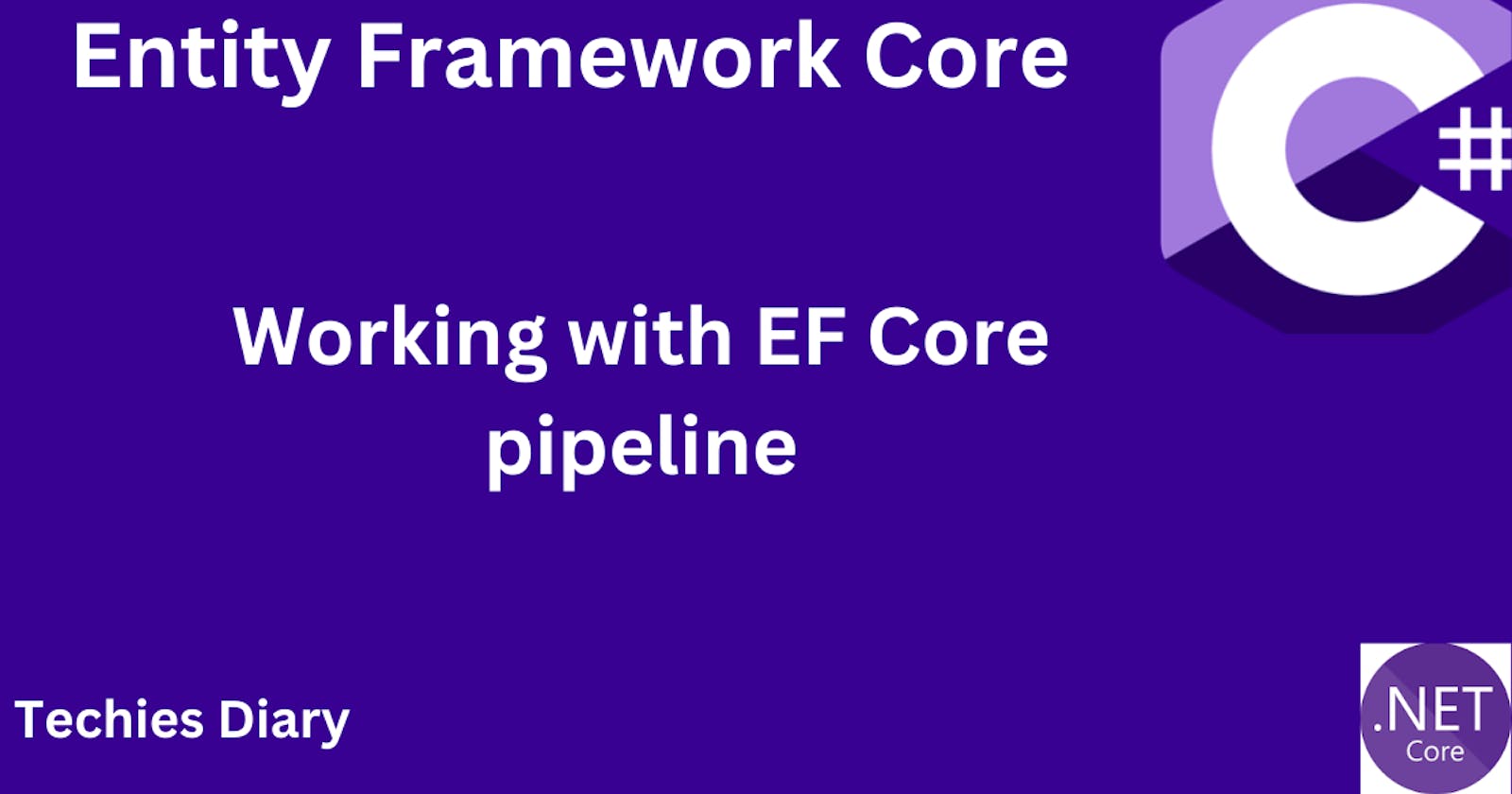 Working with EF Core pipeline
