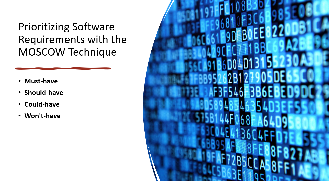Prioritizing Software Requirements with the MOSCOW Technique