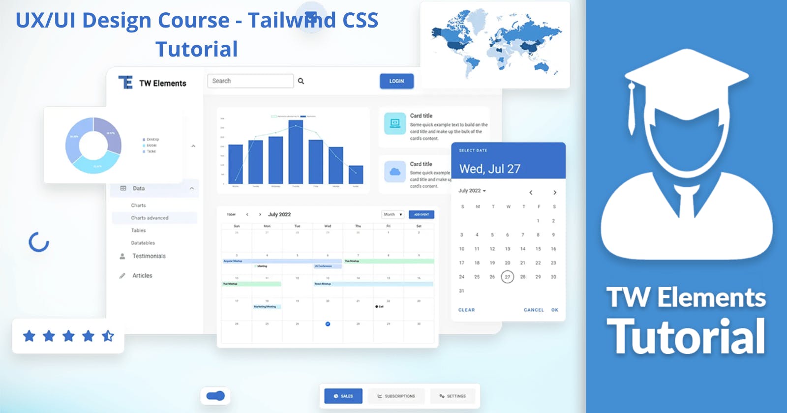 Tailwind CSS UX/UI Design Course - About Tailwind CSS