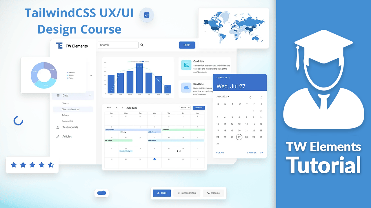 TailwindCSS UX/UI Design Course