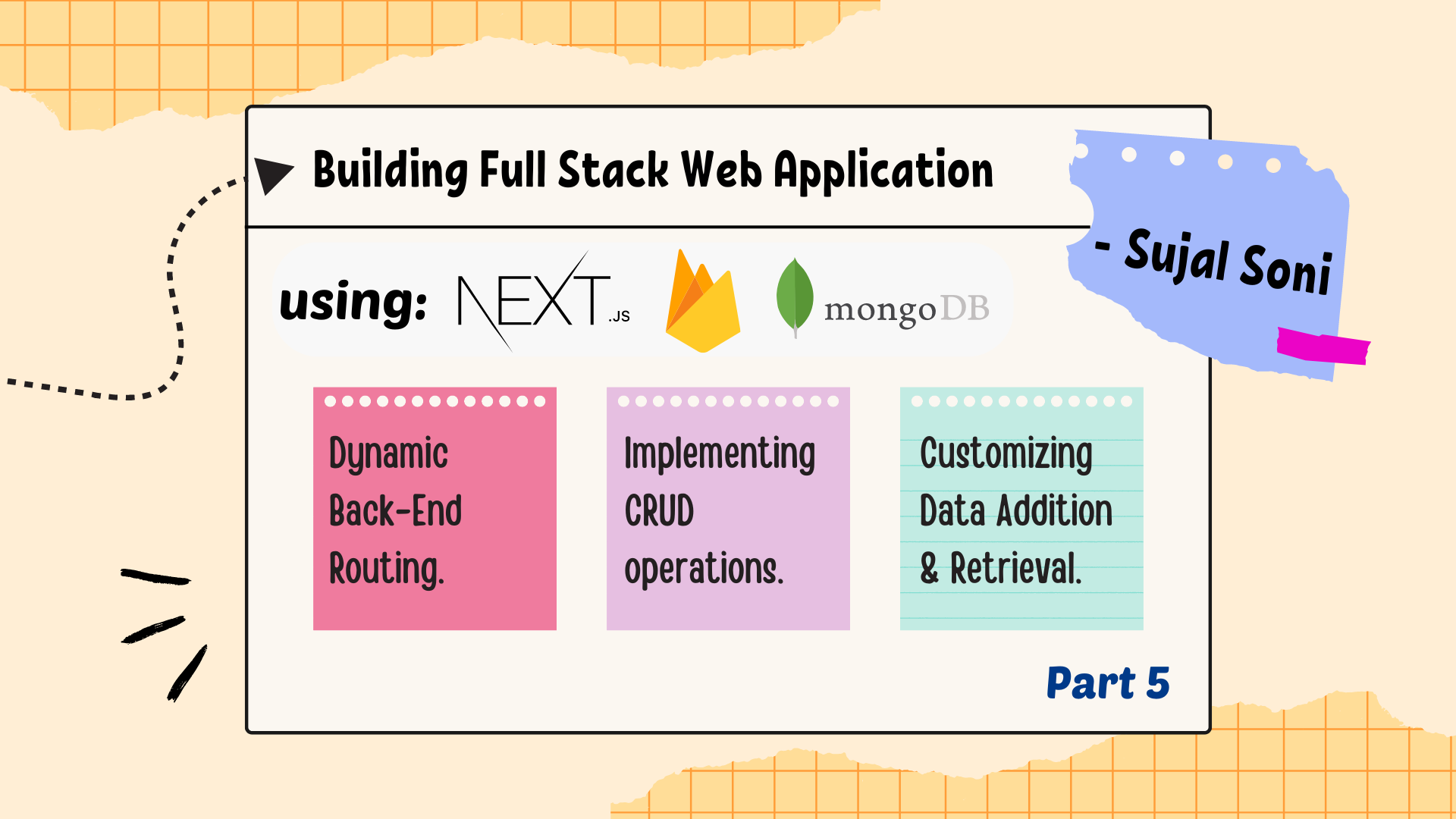 Full Stack Web Application using Next JS