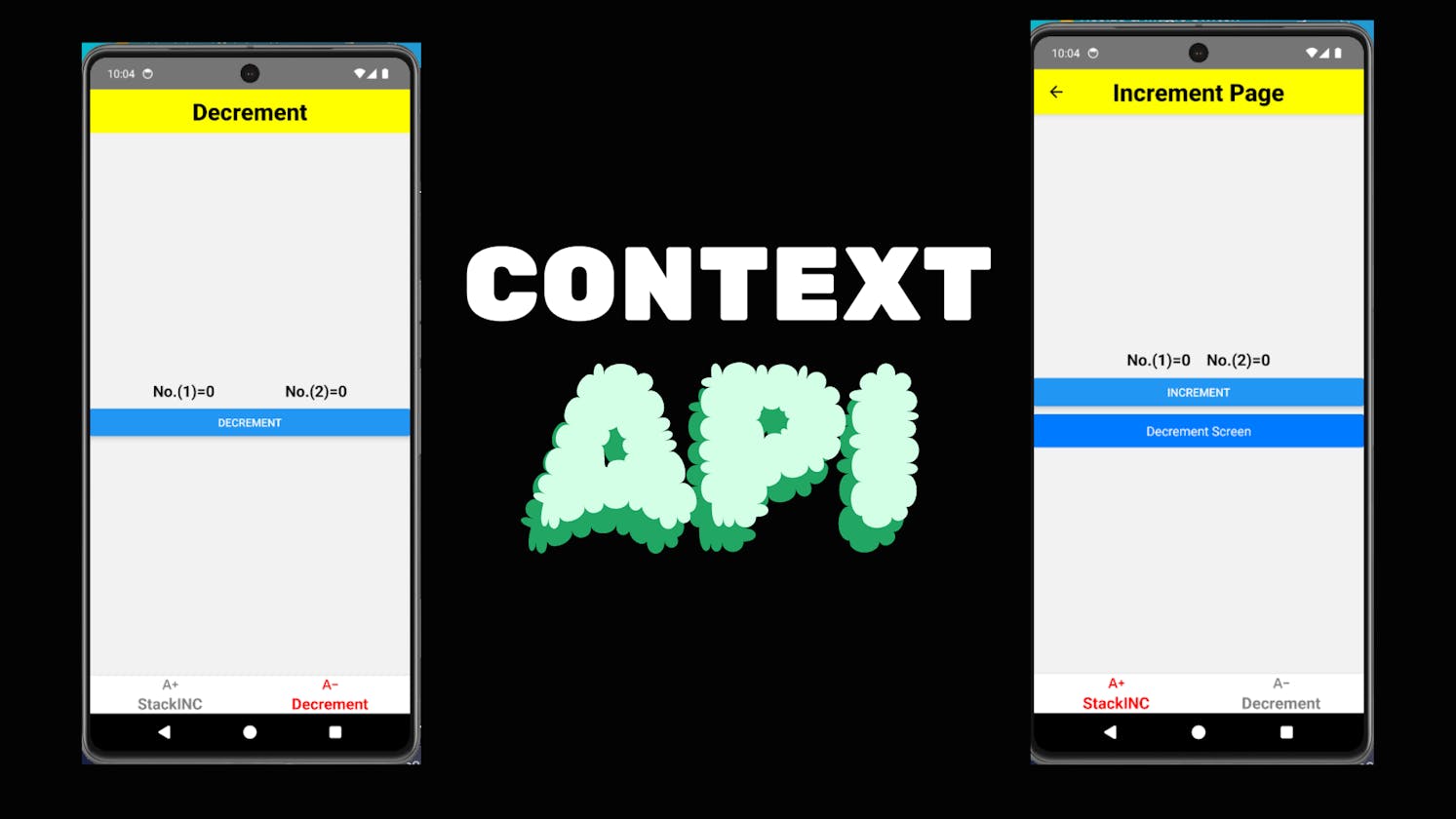 Context-API in react-native