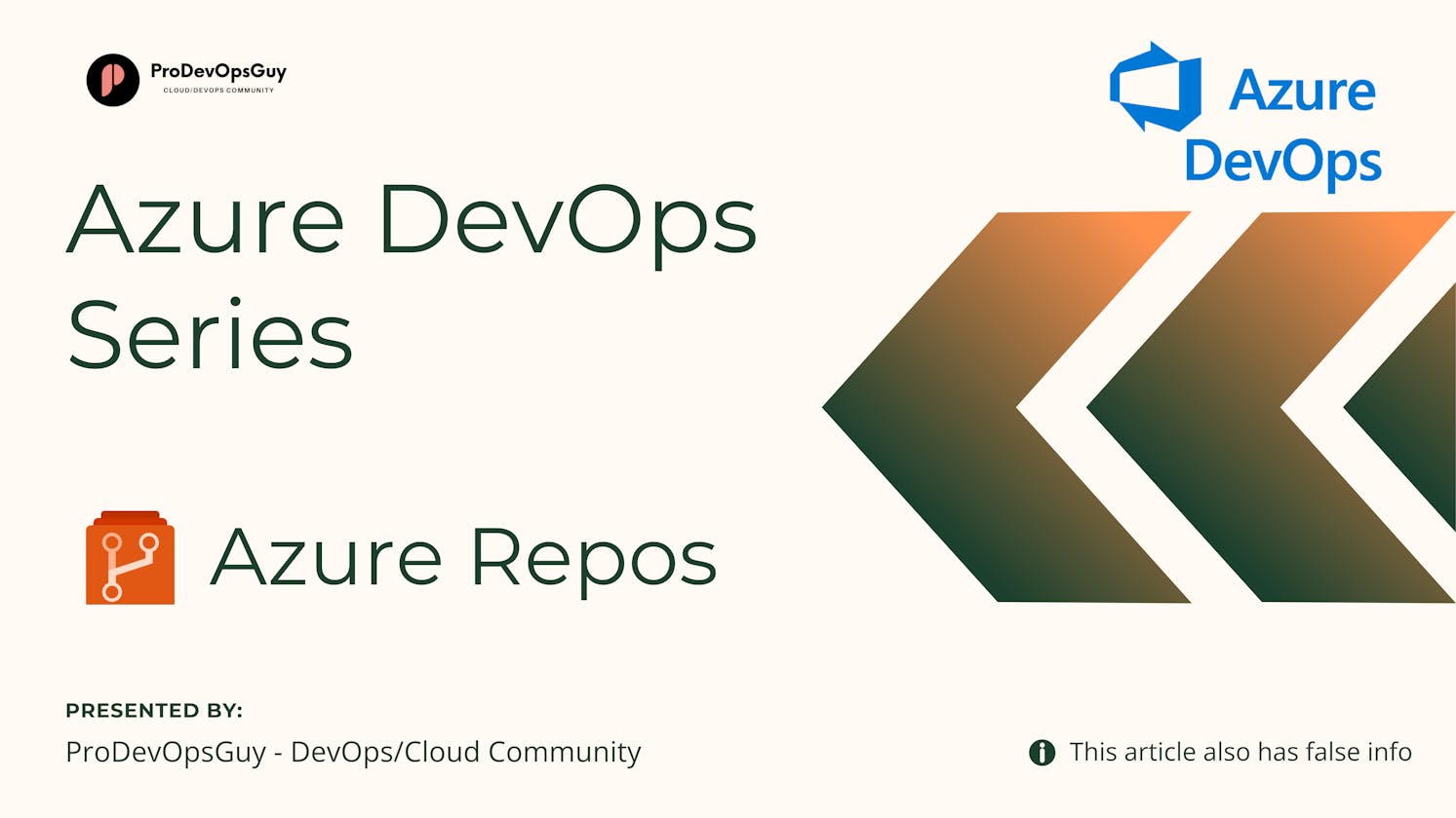 Azure DevOps Series - Azure Repos