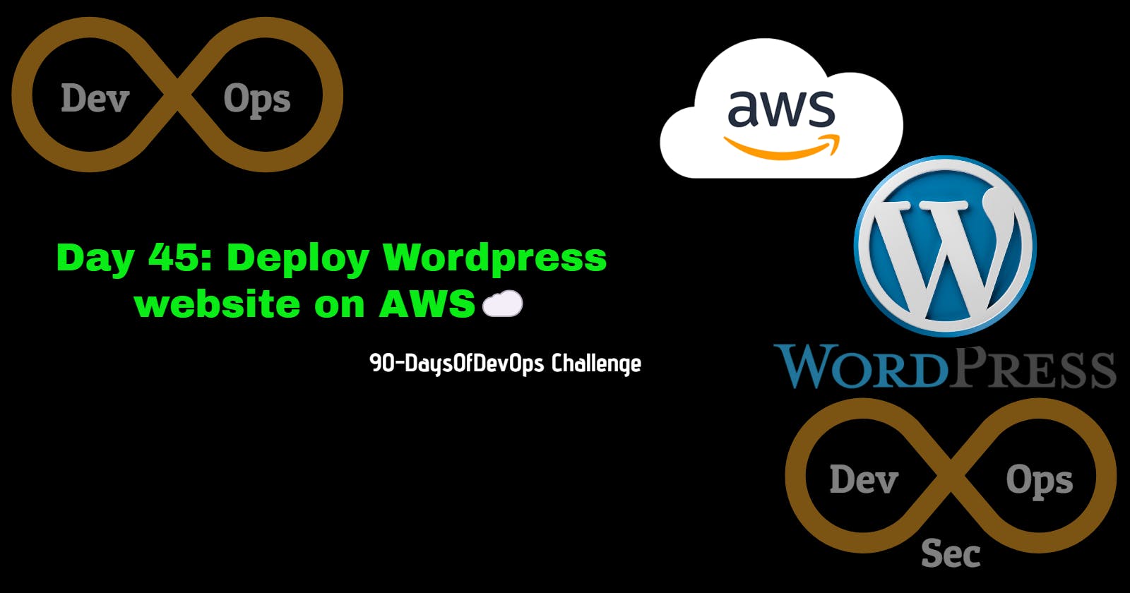 Day 45: Deploy Wordpress website on AWS