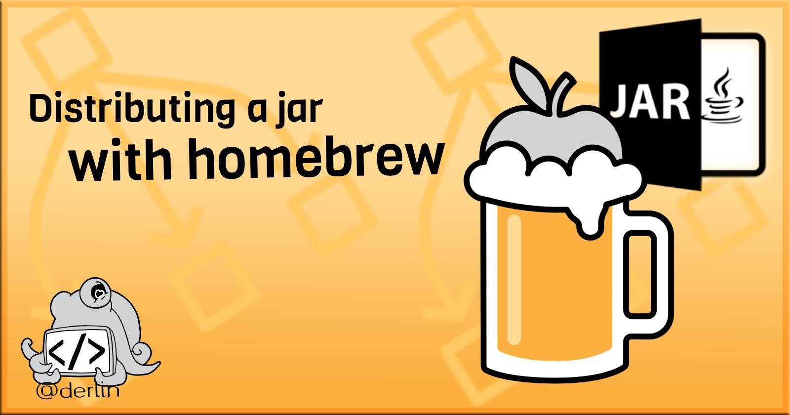 From Jar to Brew: distribute your Java programs easily with Homebrew and GitHub Actions