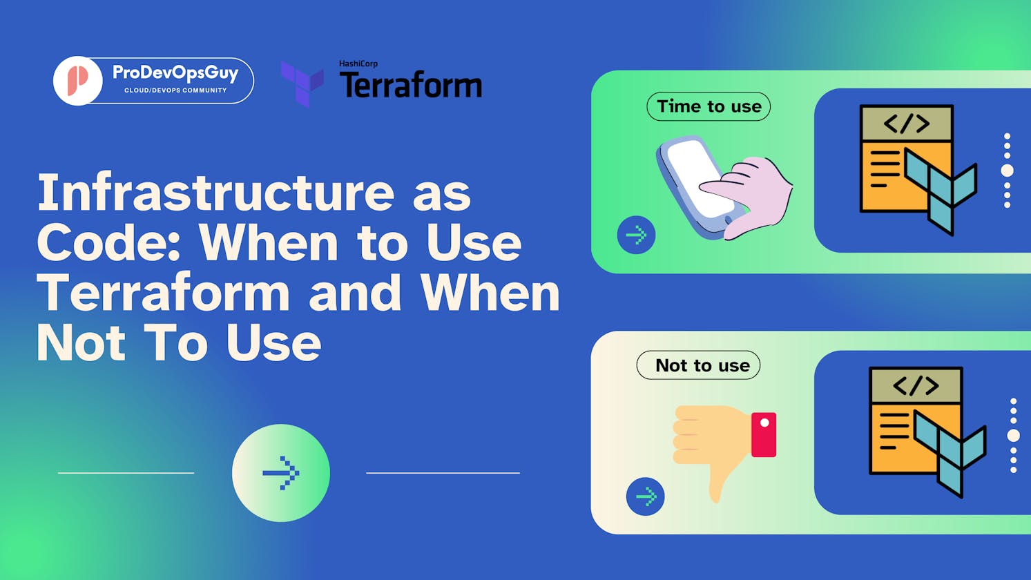 Infrastructure as Code: When to Use Terraform and When Not To Use