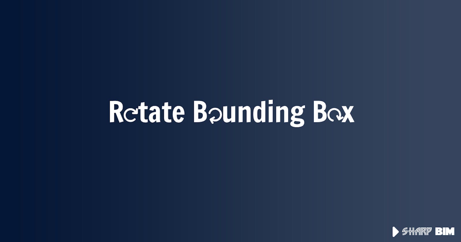 Rotate BoundingBox